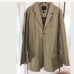Steve & Barry’s Twill Khaki 3XL Sp. Coat Blazer